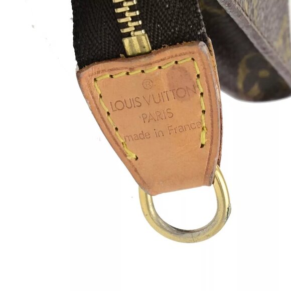 LOUIS VUITTON LV Bucket PM Clutch Pouch Bag Monogram Leather France 05FA375 - Picture 6 of 15